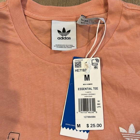 Adidas essential tee, size Medium, NWT - Picture 3 of 4